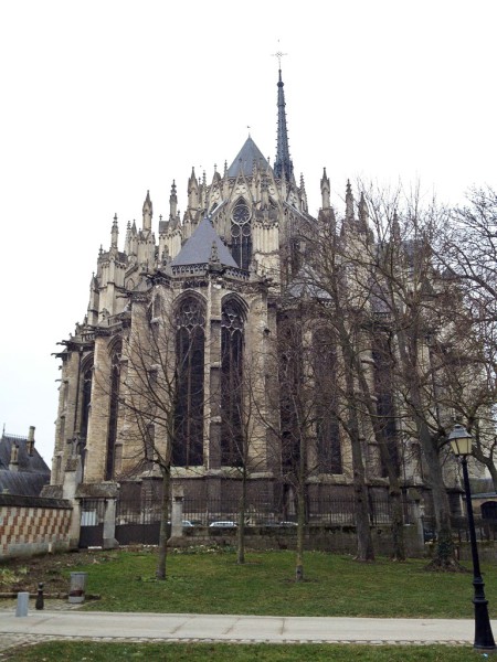 Amiens, Rückseite der Kathedrale