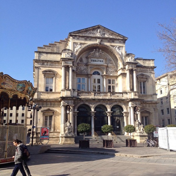 Das Theater im Zentrum von Avignon