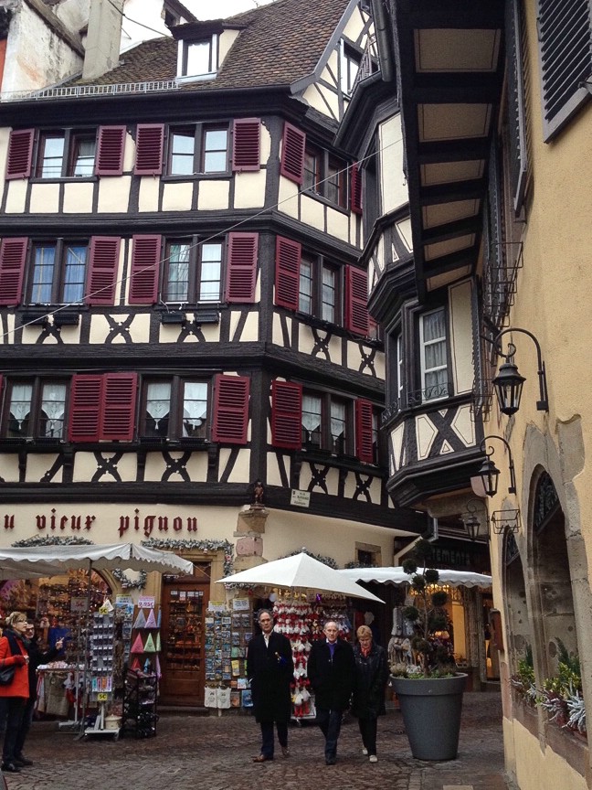 Fachwerk in der Altstadt von Colmar
