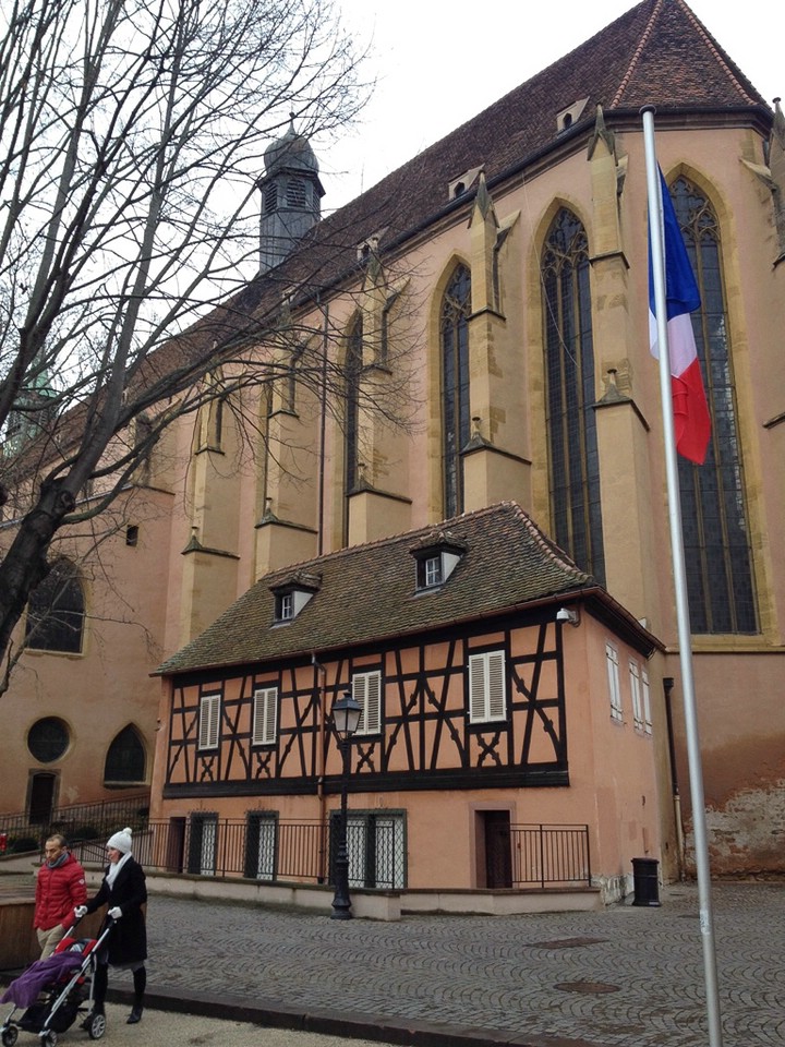 Die Kirche Saint-Matthieu in Colmar