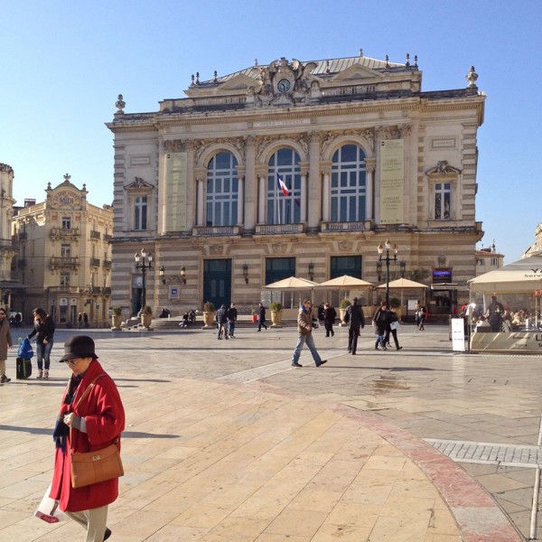 Das Opernhaus von Montpellier