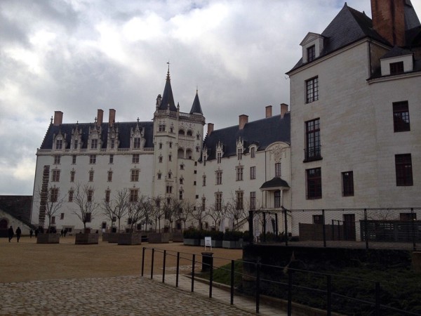 Das Schloss der Herzöge der Bretagne in Nantes
