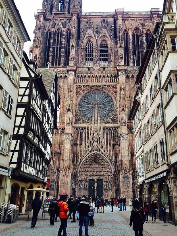 Blick auf den Straßburger Münster