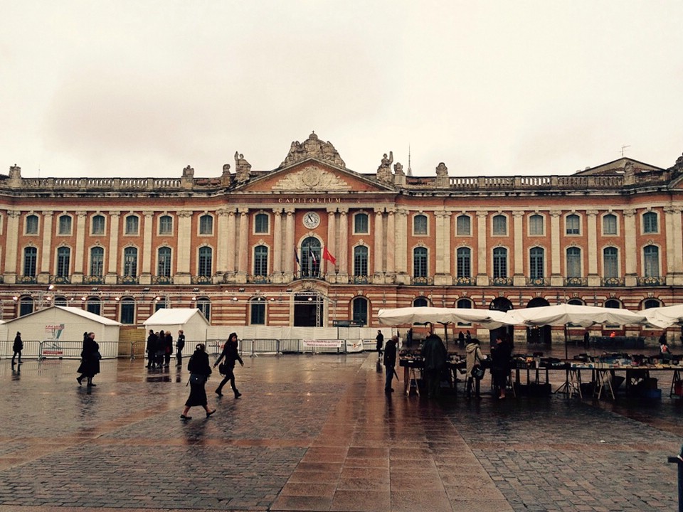Das Rathaus von Toulouse