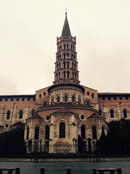 Die Basilika Saint Sernin in Toulouse