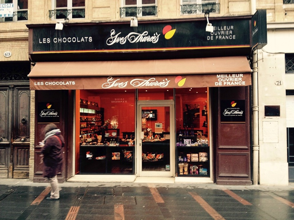 Chocolatier in der Innenstadt von Toulouse